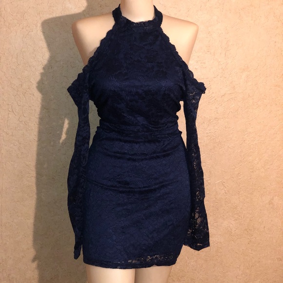 YOINS SEXY LONG SLEEVE DRESS - Picture 1 of 4